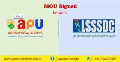 MoU Signed Between APU and Life Science Sector Skill Development Council