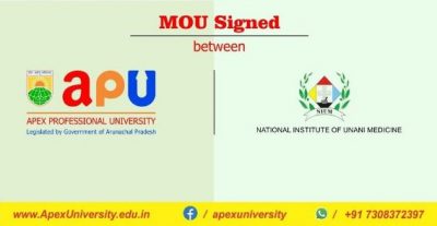 MoU Signed Between APU and National Institute of Unani Medicine