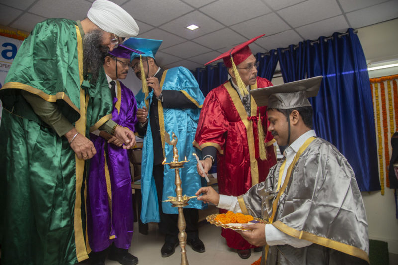 Fifth Convocation 2022 Diya Ceremony